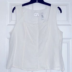 Emma James White Camisole Top